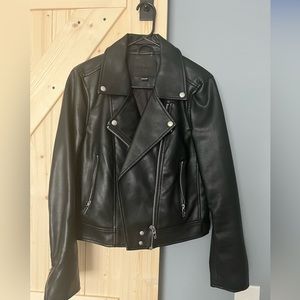 BLANKNYC Black Feaux Leather Jacket